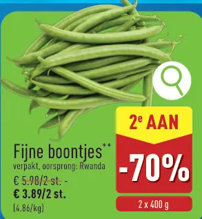 Promotie: Fijne boontjes