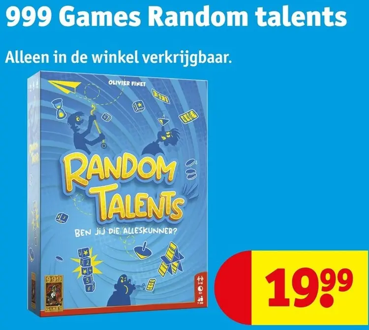 Aanbieding: Random talents