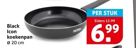 Aanbieding: Black Icon koekenpan