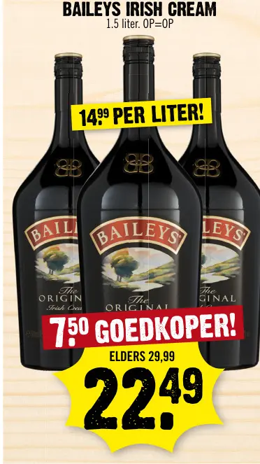 Aanbieding: Irish cream