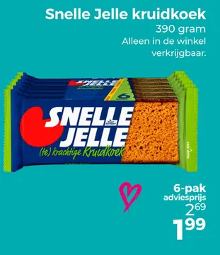 Aanbieding: Snelle Jelle kruidkoek