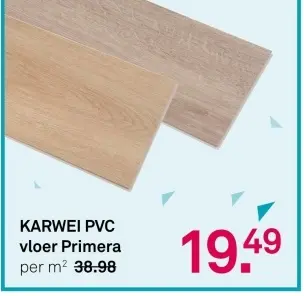 Aanbieding: PVC vloer Primera
