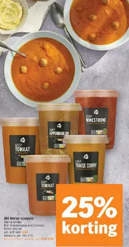 Aanbieding: AH Verse soepen