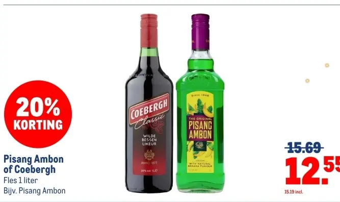 Aanbieding: Pisang Ambon of Coebergh