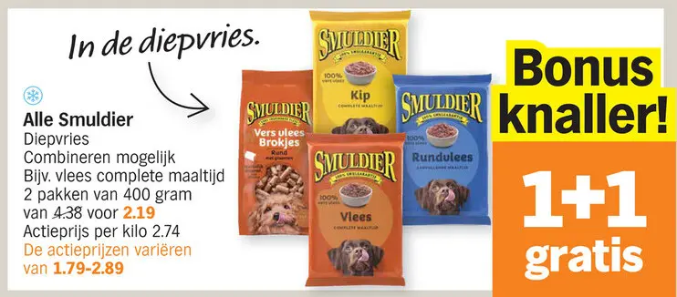 Aanbieding: Smuldier