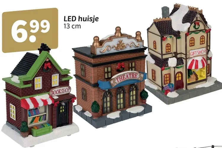 Promotie: LED huisje