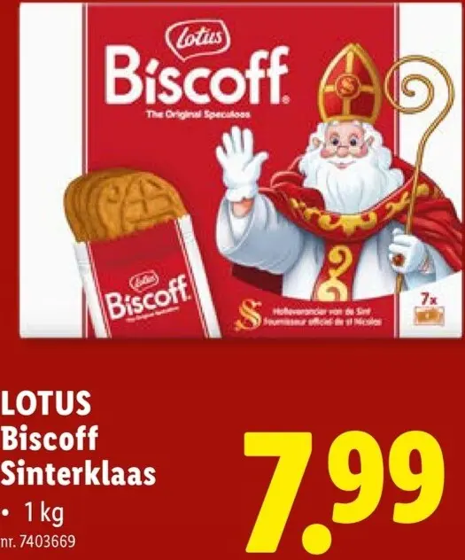 Promotie: Biscoff Sinterklaas