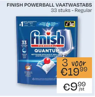 Promotie: Powerball vaatwastabs