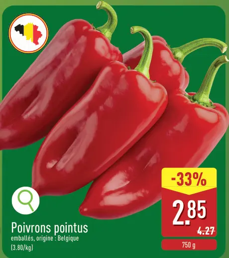 Offre: Poivrons pointus