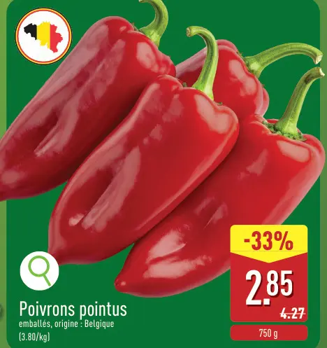Offre: Poivrons pointus