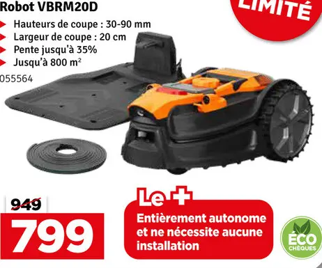 Offre: Robot VBRM20D