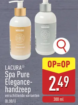 Promotie: Spa Pure Elegance-handzeep