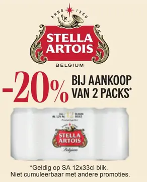 Aanbieding: Stella Artois