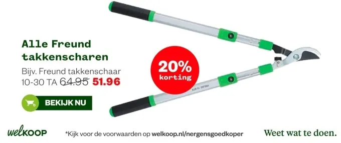 Aanbieding: Alle Freund takkenscharen