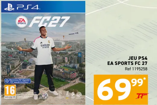 Offre: EA Sports Jeu PS4 EA Sports FC 25