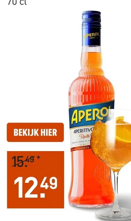 Aanbieding: Aperol Aperitivo