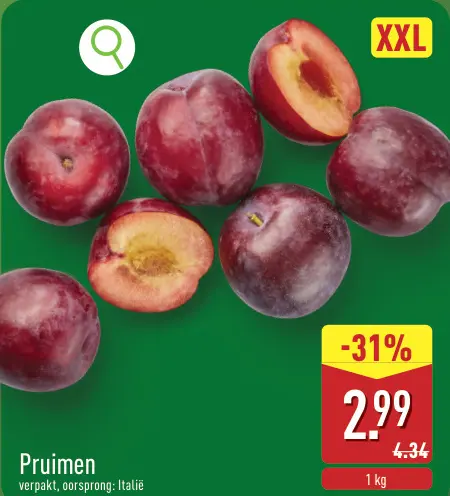 Promotie: Pruimen