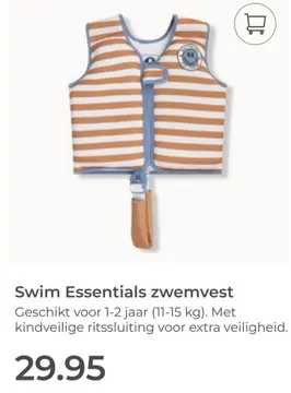 Aanbieding: Swim Essentials zwemvest
