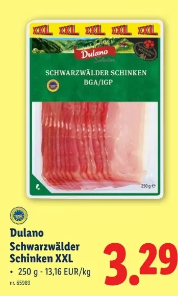 Promotie: Schwarzwälder Schinken XXL