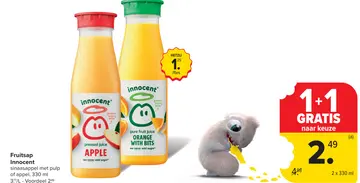 Aanbieding: Fruitsap Innocent