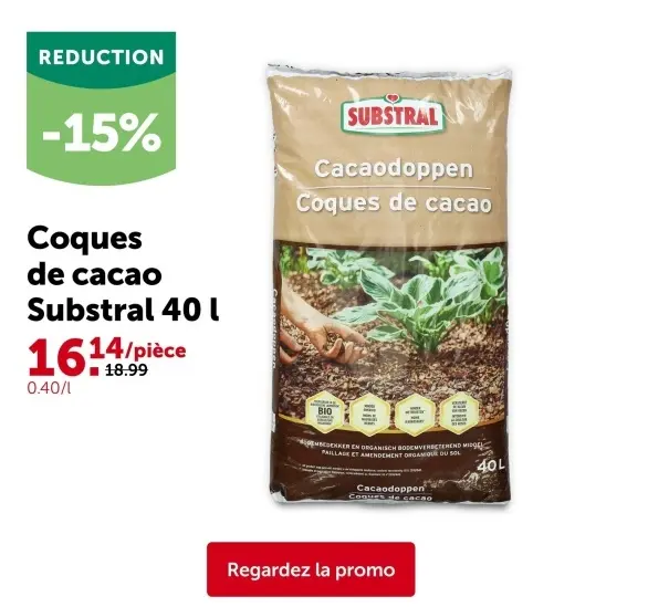 Offre: Coques de cacao