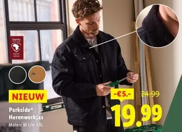 Aanbieding: Herenwerkjas