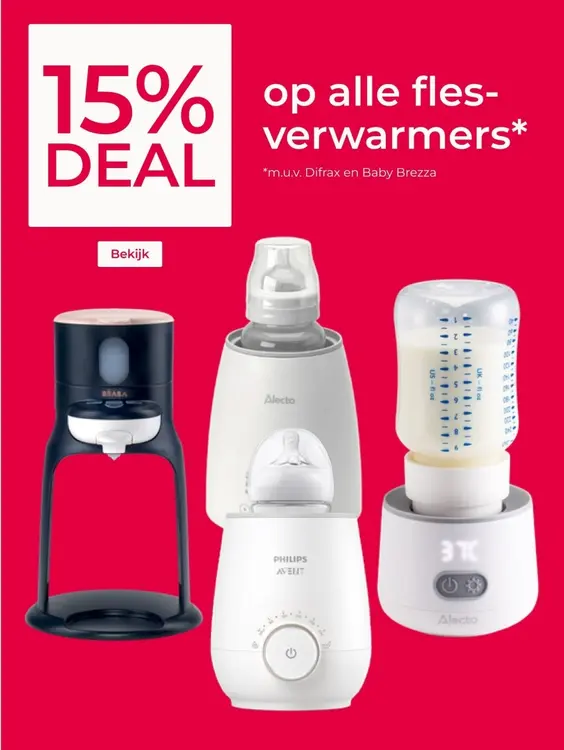 Aanbieding: Alle flesverwarmers