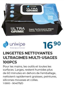Offre: LINGETTES NETTOYANTES ULTRAGIMES MULTI - USAGES