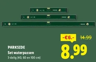 Aanbieding: Set waterpassen
