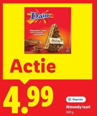 Aanbieding: Almondy taart
