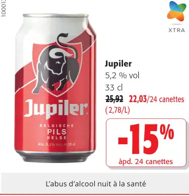 Offre: Jupiler