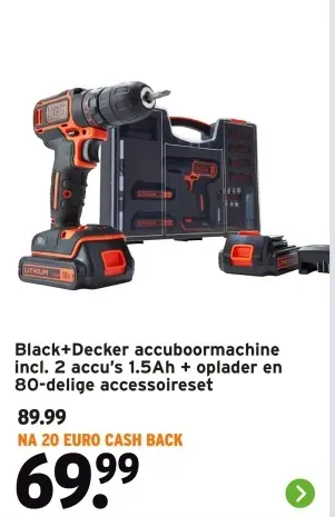 Aanbieding: accuboormachine