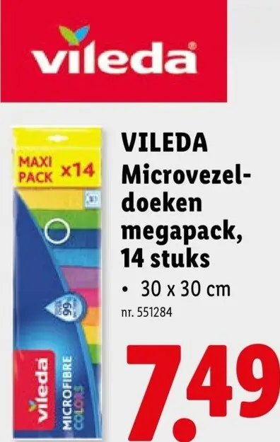 Promotie: Microvezeldoeken megapack