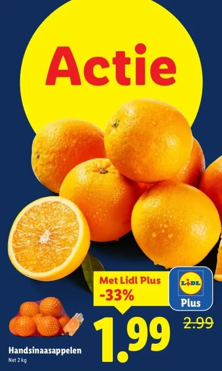 Aanbieding: Handsinaasappelen