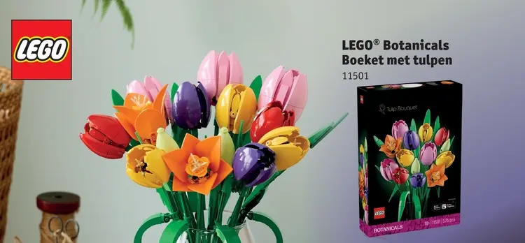 Aanbieding: LEGO® Botanicals Boeket met tulpen