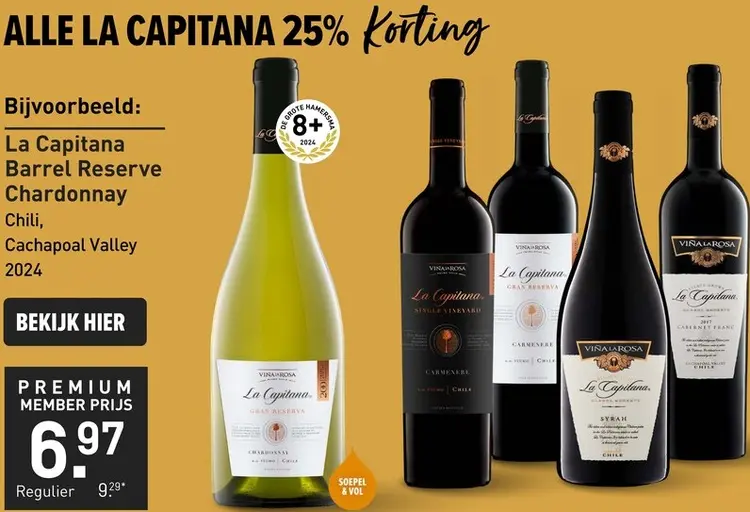 Aanbieding: Barrel Reserve Chardonnay
