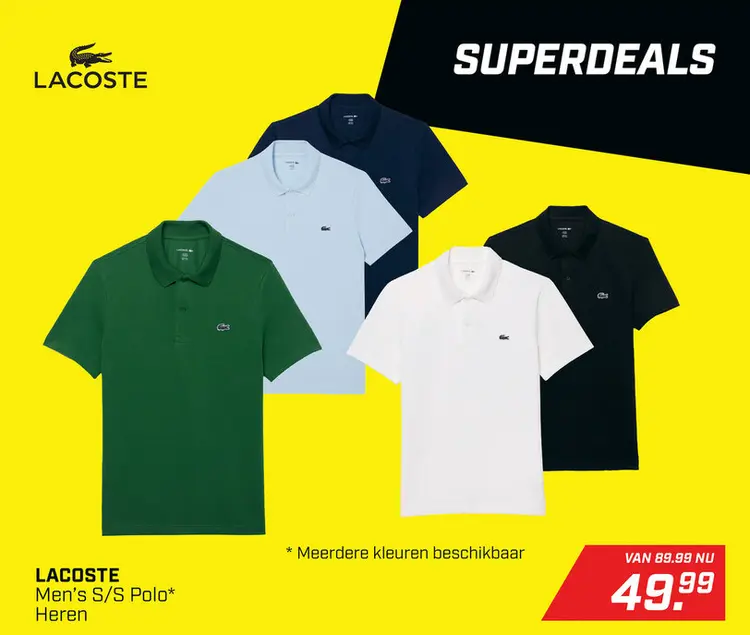 Aanbieding: Men's S/S Polo