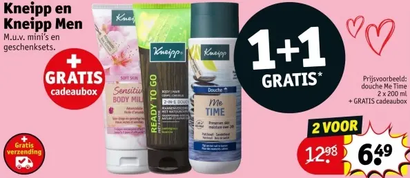 Aanbieding: Kneipp en Kneipp Men