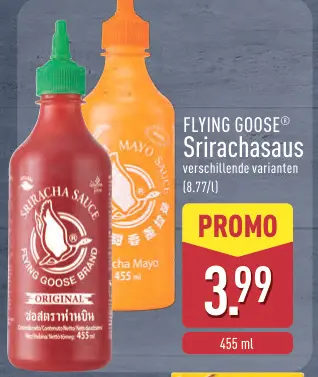 Promotie: Srirachasaus