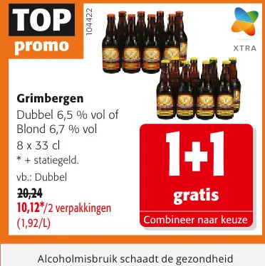 Promotie: Grimbergen