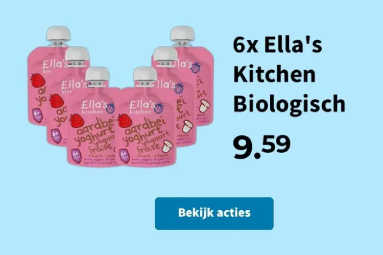 Promotie: Ella's Kitchen Biologisch