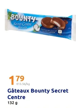 Offre: Gâteaux Bounty Secret Centre
