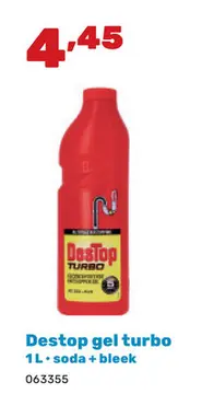 Aanbieding: Destop gel turbo