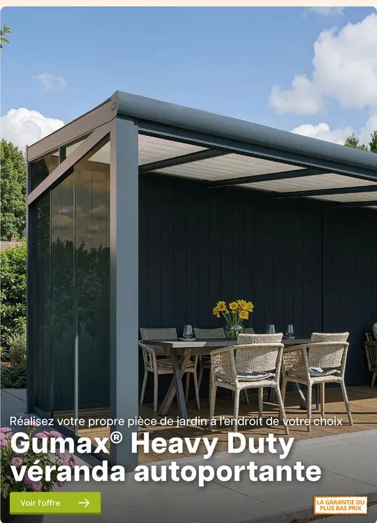 Offre: Heavy Duty véranda autoportante