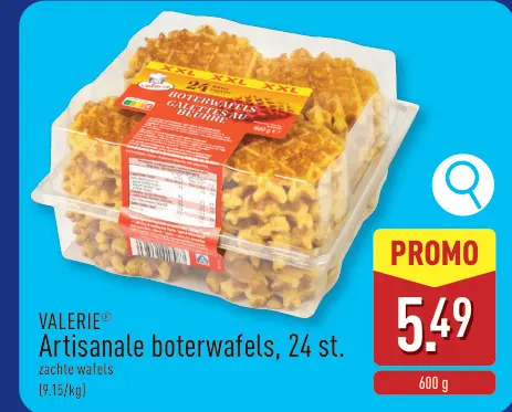 Promotie: Artisanale boterwafels