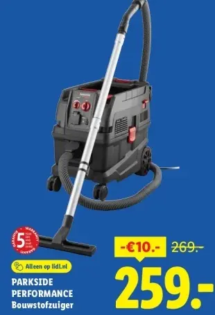 Aanbieding: Bouwstofzuiger