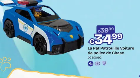 Offre: PAW Patrol – Search & Rescue – Vehicle - Chase Police Car