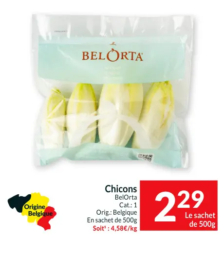 Offre: Chicons