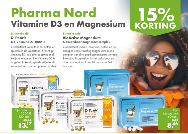 Aanbieding: Vitamine D3 en Magnesium