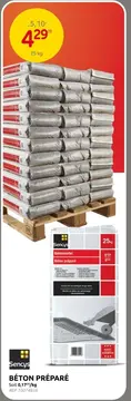 Offre: Béton préparé